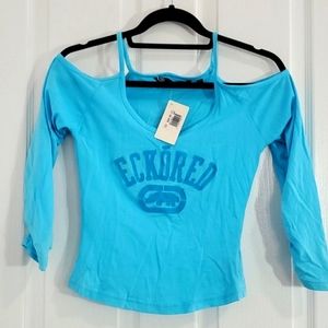 Eckored Cold Shoulder Top NWT